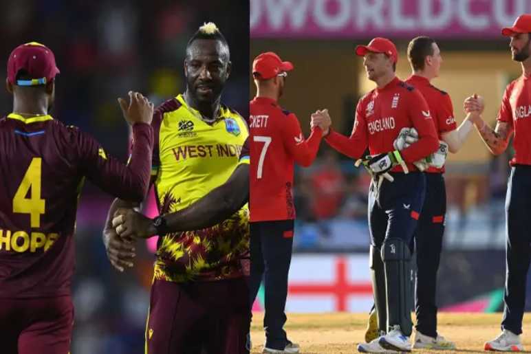 Moments of the West Indies cricket team vs England cricket team match